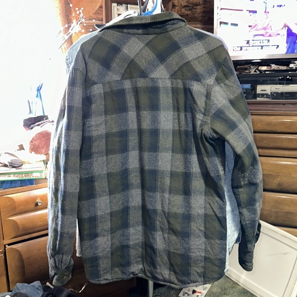 GENTLY WORN LEGENDARY WHITETAILS ARCHER FLANNEL THERMAL LINED SHIRT JCKT LG TALL - Picture 7 of 7